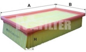 Фільтр повітряний FORD TRANSIT (вир-во M-filter) MFILTER K455 на FORD TRANSIT автобус (E_ _)