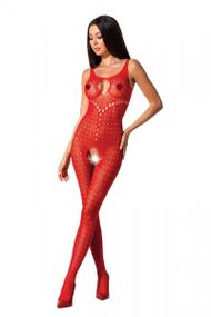 Бодістокінг з доступом до інтимних місць Passion BS078 red Sex Aura