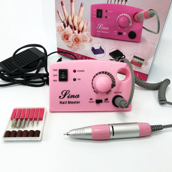 Фрейзер для манікюру і педикюру DM-211, Фрезер для кутикули манікюру Електричний апарат педикюру BI-33 | Зображення 4