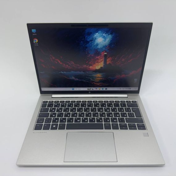 Ультрабук HP EliteBook 835 G10 / 13.3" (1920x1200) IPS / AMD Ryzen 5 Pro 7540U (6 (12) ядер по 3.2 - 4.9 GHz) / 16 GB DDR4 / 512 GB SSD / AMD Radeon 740M Graphics / WebCam б/в + Подарунок Мишка та килимок | Зображення 2