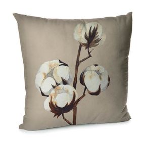 Подушка диванная с бархата Хлопок 45x45 см (45BP_23M027)