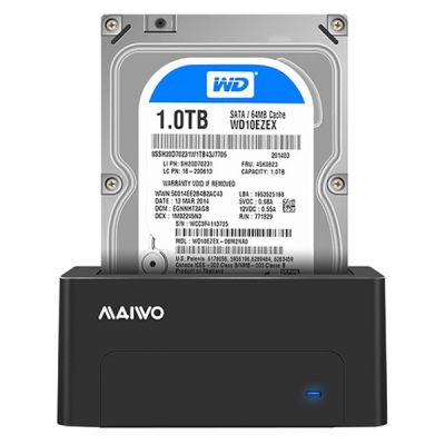Док-станция для накопителей Maiwo HDD 2.5&quot;/3.5&quot; SATA/SSD USB 3.0 (K308P) (K308P) | Зображення 1
