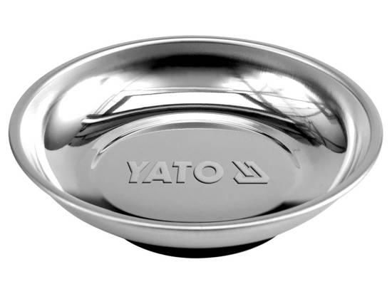 Магнітна миска тарілка 150 мм дно магніт YATO YT-0830 | Зображення 1