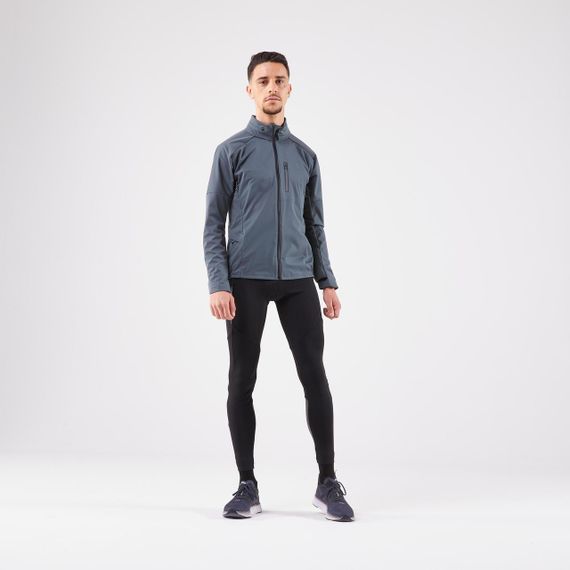 Тайтси чоловічі Kiprun Warm для бігу чорні/сірі - M / W32 L33 | Зображення 4