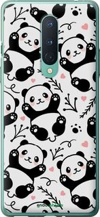 Чохол на OnePlus 8 Панди "4318t-1902-2448"