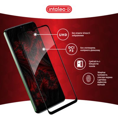 Стекло защитное Intaleo Full Glue Tecno Spark 10C Black (1283126564918) | Зображення 3