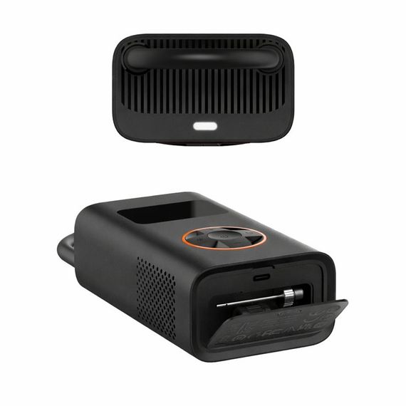 Автомобильный компрессор аккумуляторный с автоотключением и Power Bank ATJ-005 | Зображення 2