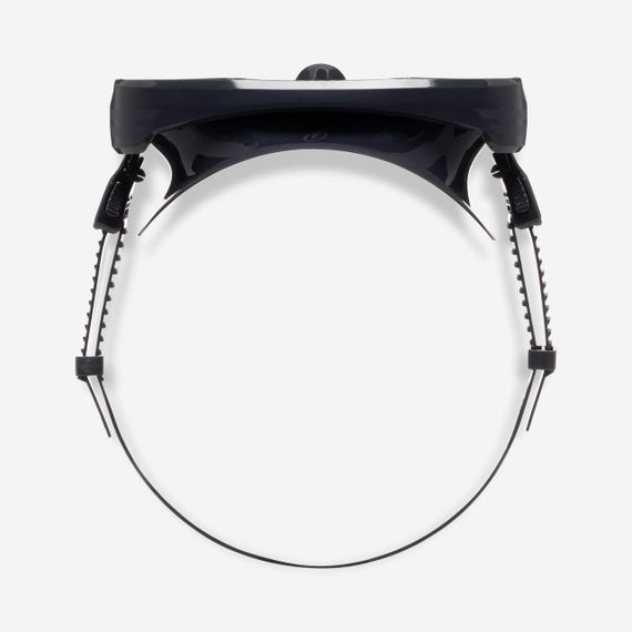 Маска для підводного плавання протитуманна 100 чорна/сіра - M | Зображення 5