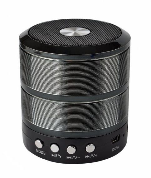 Портативна колонка XPRO WS 887 акумуляторна з USB, SD, Bluetooth, FM чорний (WS 887 bluetooth)