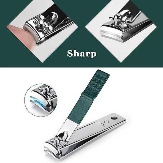 Набор для маникюра и педикюра дорожный 12в1 Зеленый