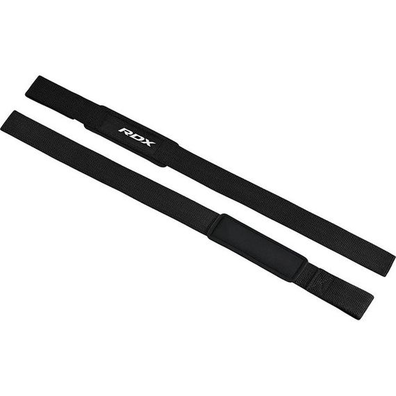 Лямки для тяги RDX W1 Gym Single Strap Black Plus | Зображення 2