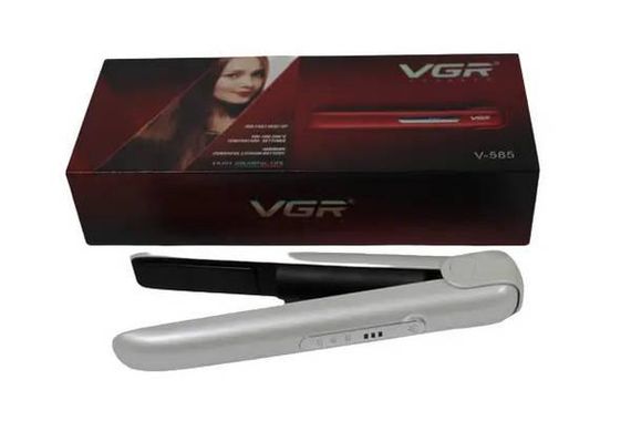 Выпрямитель Перезаряжаемый Hair Straightener VGR V-585 Белый