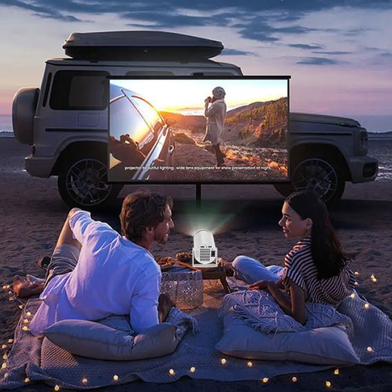 Проектор 4k Android X8 Max White | Зображення 6