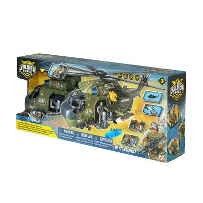 Игровой набор Chap Mei Солдаты L&S Air Command Combat Copter Боевой вертолет (545163) | Зображення 3