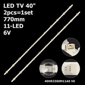LED підсвітка TV 40" 40HR3300M11A0 V0 40F6N 40M9F L40S60A 40S66A 2шт.