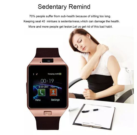 Смарт-годинник Smart Watch Q18. Колір: золотий | Зображення 7
