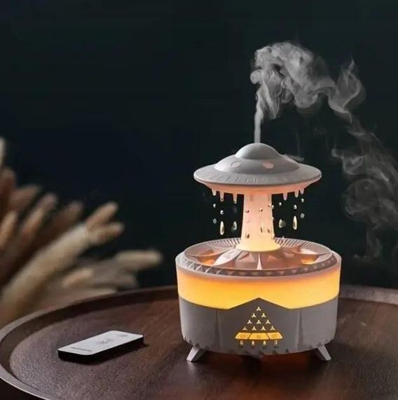 Ультразвуковий зволожувач повітря UFO Raindrop • Ультразвуковий зволожувач повітря Гриб з дощовою лампою | Зображення 3