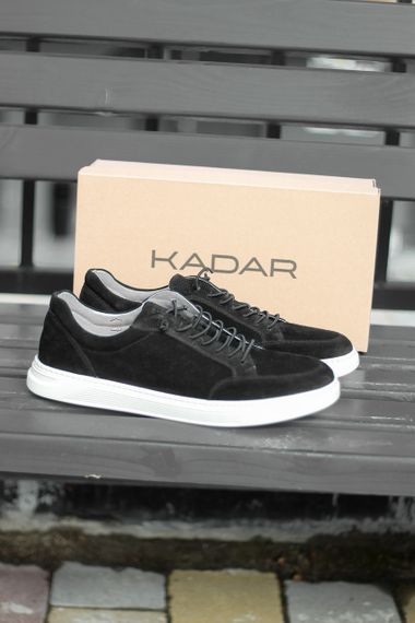 Чоловічі кеди замш чорний від Kadar 40 розмір | Зображення 4