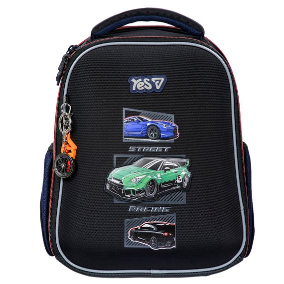 Рюкзак каркасний шкільний YES H-100S Racing Life 550220 14.7 л | Зображення 1