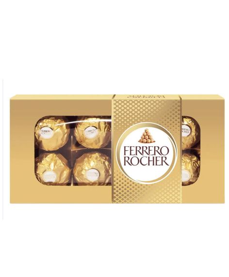 Цукерки шоколадні Ferrero Rocher, 100 г, Німеччина, з цілим лісовим горіхом,