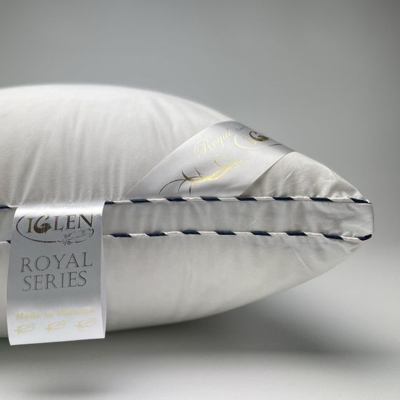 Подушка​​ зі 100% відбірного гусячого сірого пуху Royal Series IGLEN 50x70 (50701GRS) | Зображення 8
