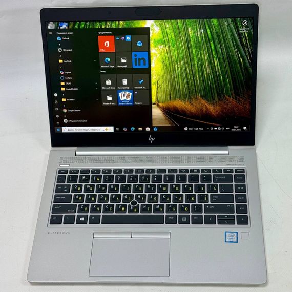 Ультрабук Б-клас HP EliteBook 840 G5 / 14" (1920x1080) IPS / Intel Core i7-7500U (2 (4) ядра по 2.7 - 3.5 GHz) / 8 GB DDR4 / 128 GB SSD / Intel HD Graphics 620 / Windows 10 Pro б/в | Зображення 3