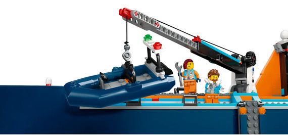 Конструктор LEGO City Арктический исследовательский корабль 60368 | Зображення 5