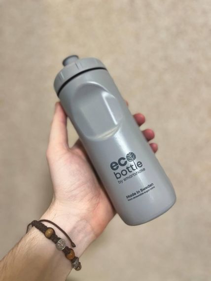 Пляшка для води Smartshake EcoBottle Squeeze 500ml Gray | Зображення 8