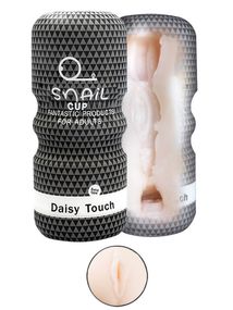 Мастурбатор чашка Snail Cup (Vagina) Універсальний. Чорний 103-3