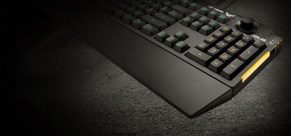 Клавіатура мембранна ASUS TUF Gaming K1 90MP01X0-BKMA00 | Зображення 9