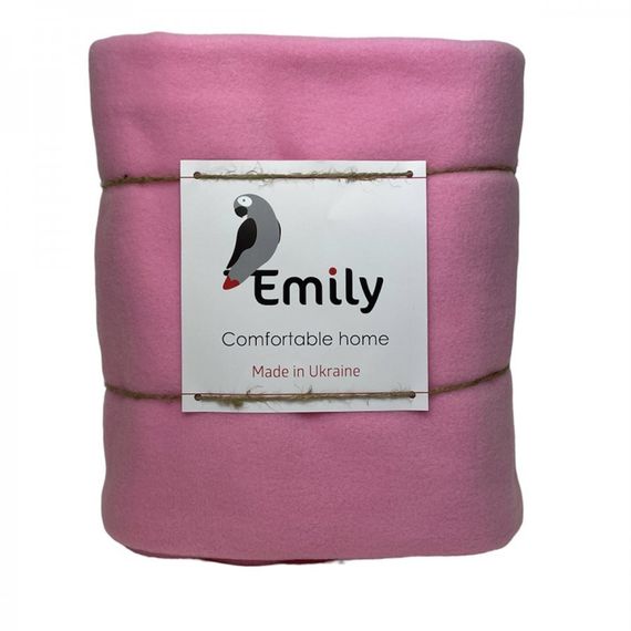 Плед флисовый Сomfort ТМ Emily розовый 150х210 см | Зображення 2