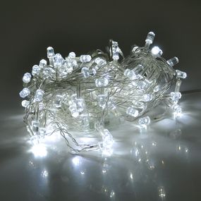 Гірлянди 120LED (Штора-Конус) White, 8 режимів, 3х0, 3 метра, прозора ізоляція