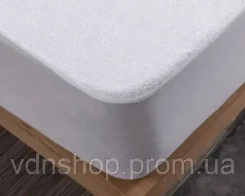 Наматрасник непромокаемый Аквастоп с тканевым бортом и резинкой (100*200) | Зображення 3