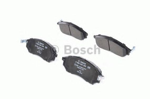Колодка гальм. диск. NISSAN QASHQAI, RENAULT KOLEOS передн. (вир-во Bosch) BOSCH 0986494295 на INFINITI Q60 купе