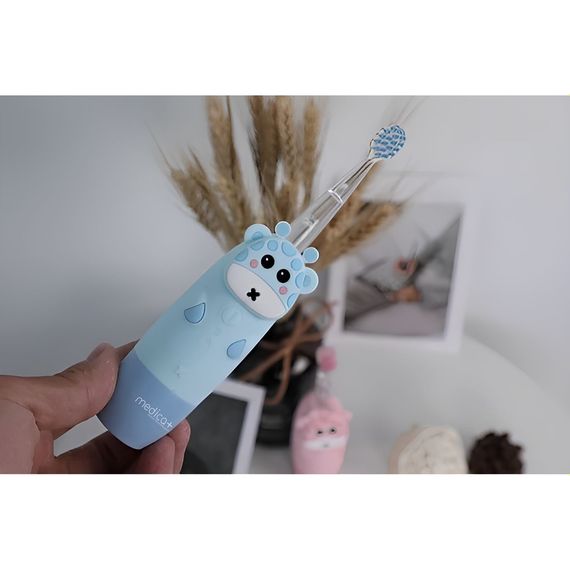 Детская зубная щетка Medica+ KidsBrush 2.0 Blue гарантия 1 год | Зображення 4