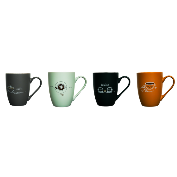 Чашка Кофейная мелодия VT-C-267340 Vittora 340мл