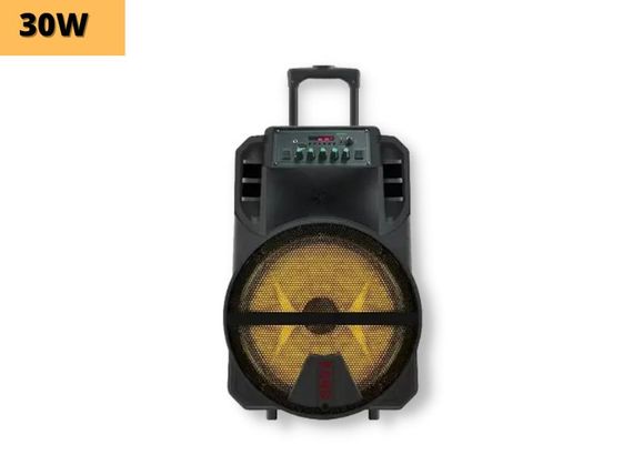 Портативна колонка бумбокс XPRO MD5-15 валіза 30Вт, USB, SD, FM радіо, Bluetooth, 1 мікрофон, ДК (MER-15727) | Зображення 1