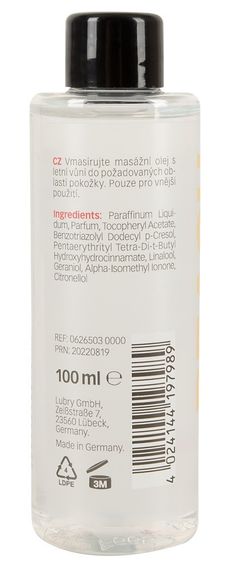 Массажное масло Just Play Beach Day 100 ml Sex Aura | Зображення 2