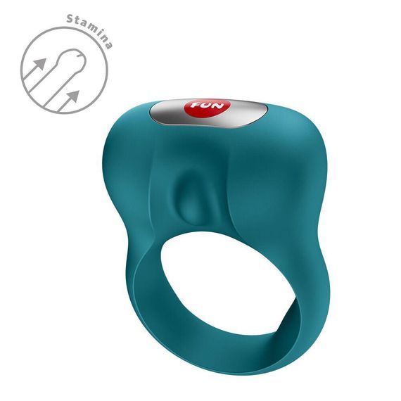Ерекційне віброкільце Fun Factory Steady Bottle Green Sex Aura