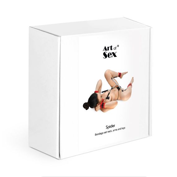 Розпорка для шиї, рук та ніг Art of Sex Bondage Set - Spider | Зображення 2