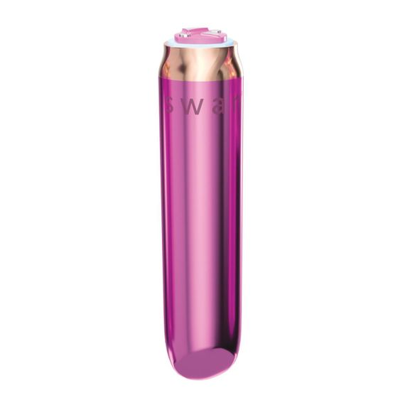 Віброкуля Swan Maximum + Comfy Cuff Pink, суперпотужна, різна інтенсивність, силіконова манжета Sex Aura