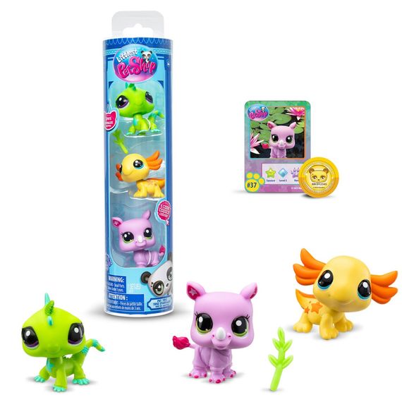 Игровой набор "Настроение дикой природы" Littlest Pet Shop 00557 аксессуары и 3 фигурки | Зображення 2