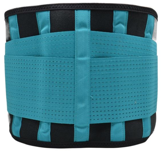 Компресійний пояс Мадмакс MFA-277 Slimming belt Black/turquoise L | Зображення 5