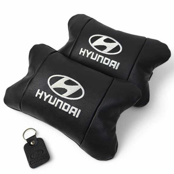 Автомобільна подушка для безпеки голови Hyundai, Подушка під шию з логотипом для салону авто HO-75 | Зображення 5