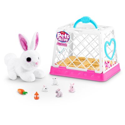 Інтерактивна іграшка Pets &amp; Robo Alive Мама кролиця з сюрпризом (9554) | Зображення 3
