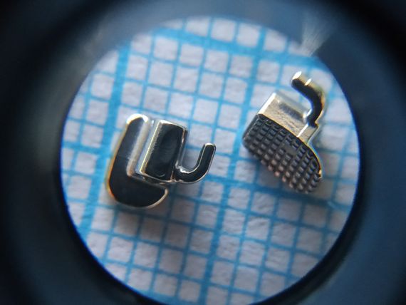 Щечные трубки MINI на ВТОРЫЕ моляры: Roth .022" (НЧ: 2 шт.) | Зображення 1