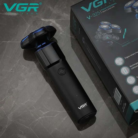 Чоловіча акумуляторна електробритва з водонепроникним корпусом XPRO V-325 (234568369_324) | Зображення 6