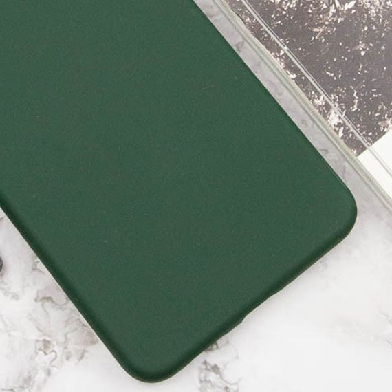 Чохол Silicone Cover Lakshmi (AAA) для Samsung Galaxy S21 FE Зелений / Cyprus Green | Зображення 2