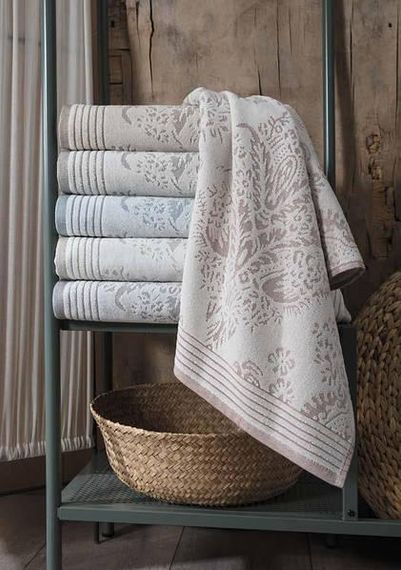 Рушники Pupilla Violet 50х90см Велюр набір 6шт