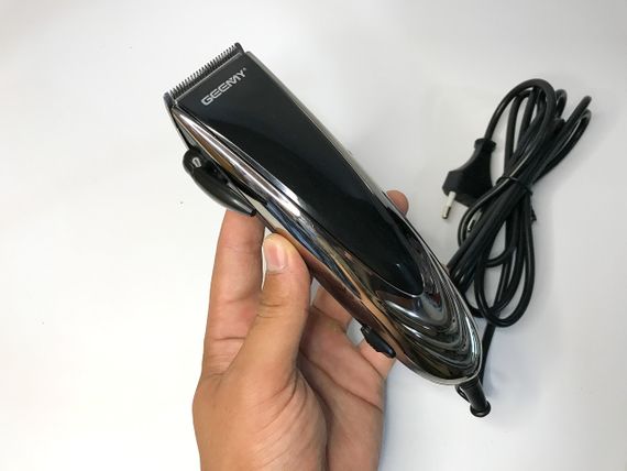 Профессиональная проводна машинка для стрижки волос Geemy GM-813 9 Вт | Зображення 2